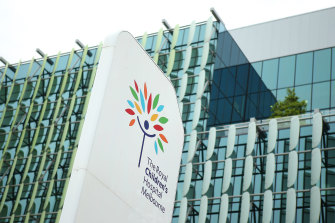 The Royal Childrenâs Hospital in Melbourne.