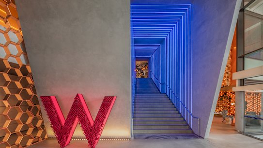 The new Marriott International Hotel
W Sydney opened on October 12