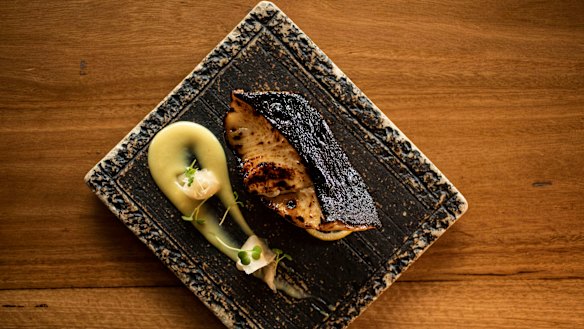Each dish a small work of art: Black Cod at Toko.