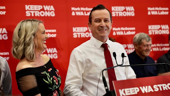 Mark McGowan wins big