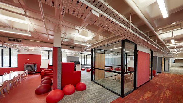 One of the newly-built classrooms at Lindfield Learning Village, which will open in January.