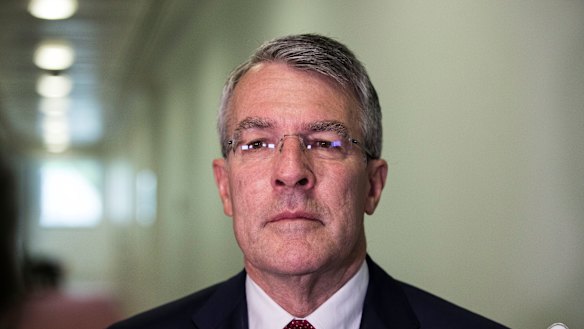 Shadow attorney-general Mark Dreyfus at Parliament House in Canberra. 