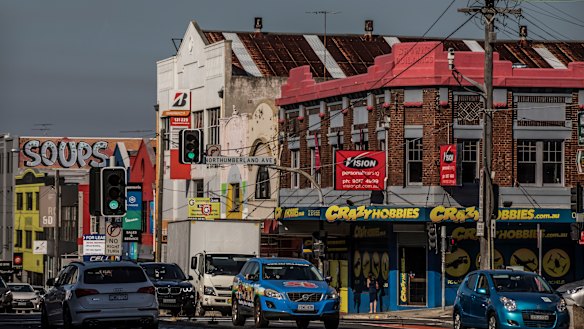 Parramatta Road at Annandale.  Six local councils will deliver projects to revive the area along the road.