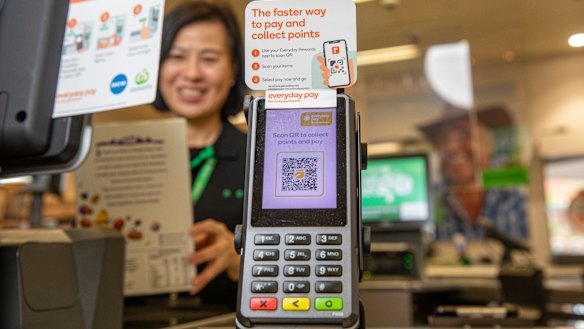 Woolworths launched QR code payments in 2022.