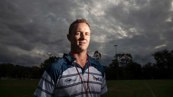 Sam Rolfe, pictured, will be the youngest coach in the John I Dent cup this year – but he isn't letting the pressure get to him.