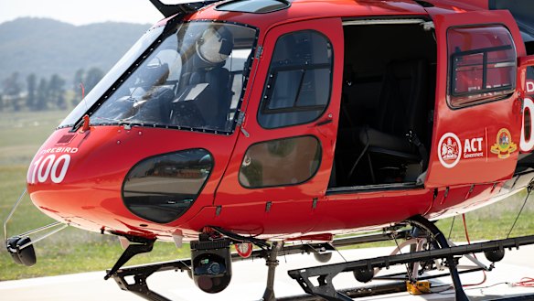 The Firebird 100 is being leased to the ACT this bushfire season.