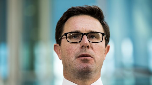 The new deputy leader of the Nationals, David Littleproud.