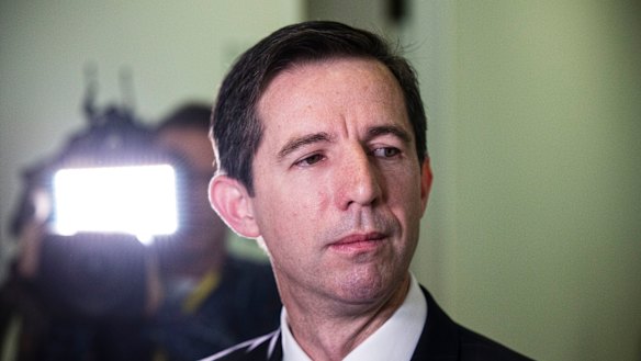 Trade Minister Simon Birmingham.