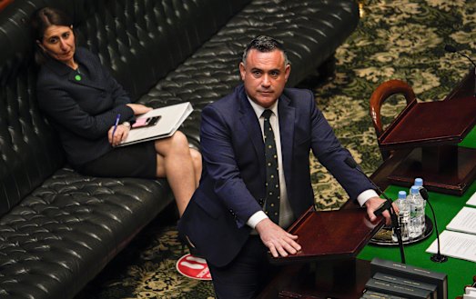 John Barilaro has taken mental health leave.