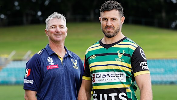 Darren Coleman (left) lifted Gordon from the wooden spoon to a Shute Shield title inside two years. 