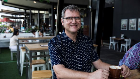 Gunther Paul isn't fazed by where George Christensen spends his time.