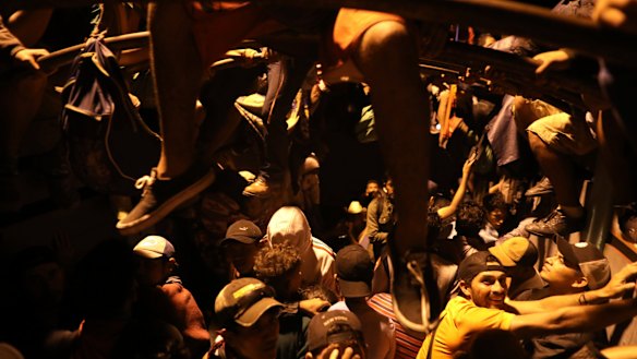 The night bus to the US border.