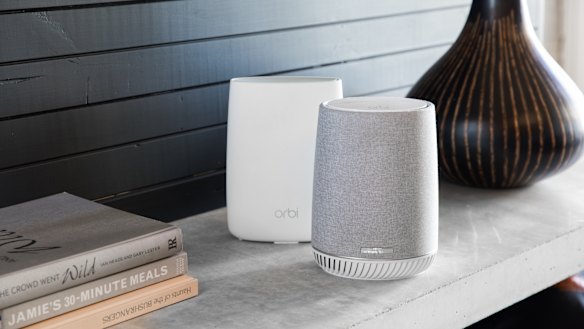 The Orbi Voice works with standard Orbi hubs.