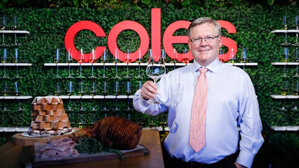 Coles chief executive Steven Cain has said a NSW-style approach to reopening Victoria would be the 'best of both worlds'.