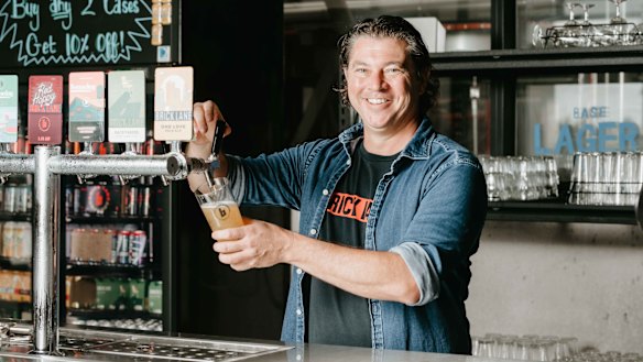Brick Lane Brewery CEO Paul Bowker.