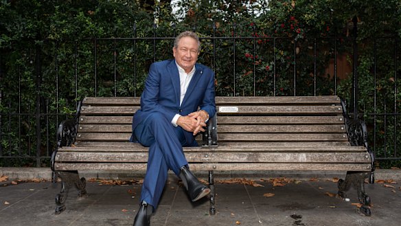 Andrew Forrest, the founder and chairman of Fortescue.