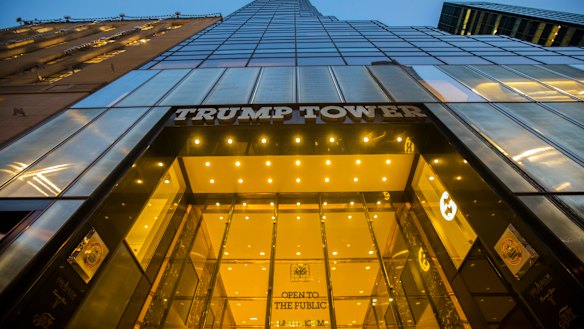 Trump Tower in New York is one of Donald Trump's landmark developments.