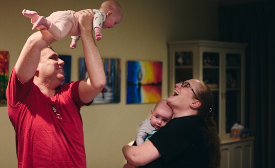 Rob Morris has 120 staff in a large IT and engineering-services provider, but was determined not to miss his babies’ fisrt yeas and has dropped back to part-time work.