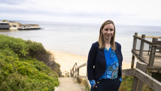 With 80 per cent of the vote counted, Kate Lardner was narrowly behind in Mornington.   