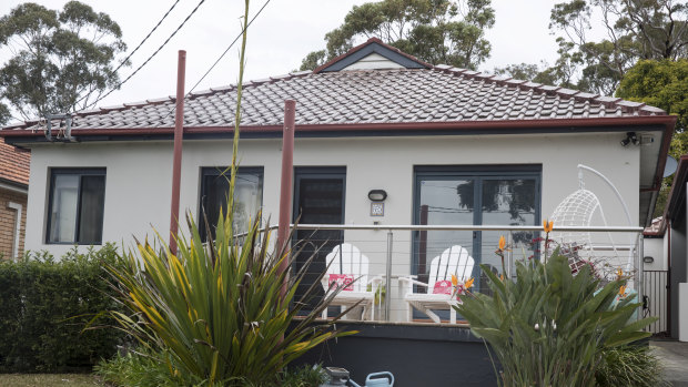 Prime Minister Scott Morrison's home in Port Hacking. Neighbours say he enjoys sitting in the deck chairs out the front with his wife, Jenny. 