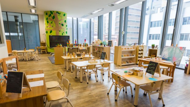 City Planning chairman Cr Matthew Bourke said there had been a rise in vertical childcare facilities located within mixed-use buildings with offices, retail and even apartments.