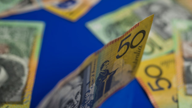 The Australian dollar has lifted slighty today. 