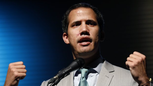 Venezuelan Opposition Leader Juan Guaido is backed by the US.