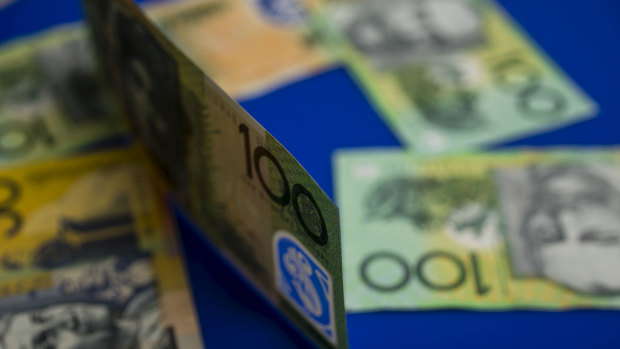 The Australian dollar hit a four month high.