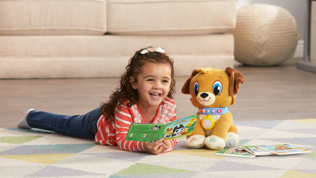 Storytime Buddy's voice might be off-putting for adults, but kids seem to love it.
