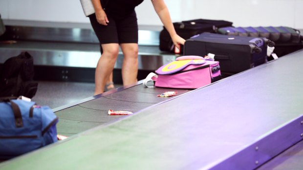 The gingerbread on the baggage carousels  was a lovely Christmas surprise for many.