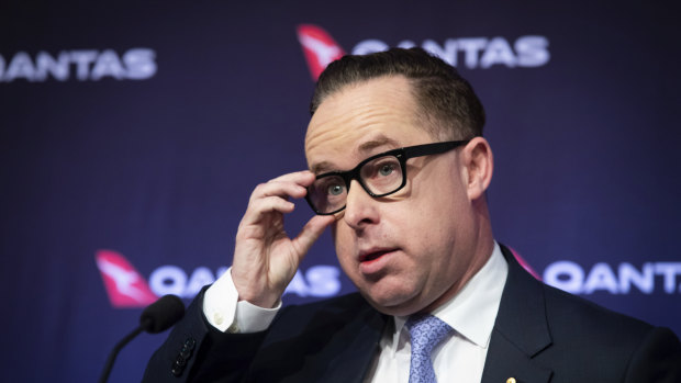 CEO Alan Joyce says Qantas is ready for a rapid return to flying. 