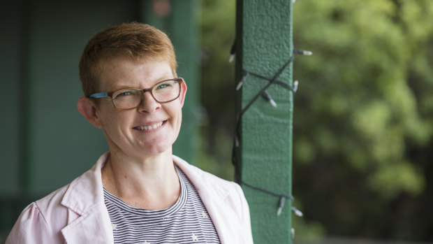 Mandy Gray, a former social worker in the child protection sector, is one of 22 chaplains working in ACT public schools.
