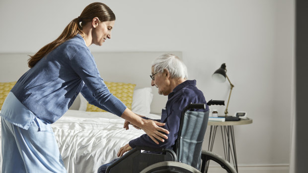 There are not enough people working in aged care, and not enough with the right skill set.