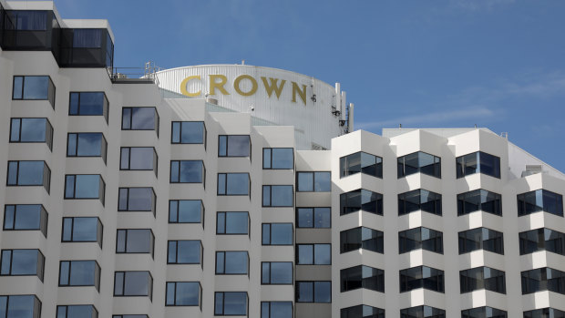Crown says AUSTRAC has identified possible money laundering breaches at its Perth casino. 