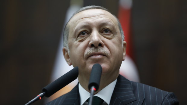 Up to the task? Turkey's President Recep Tayyip Erdogan.