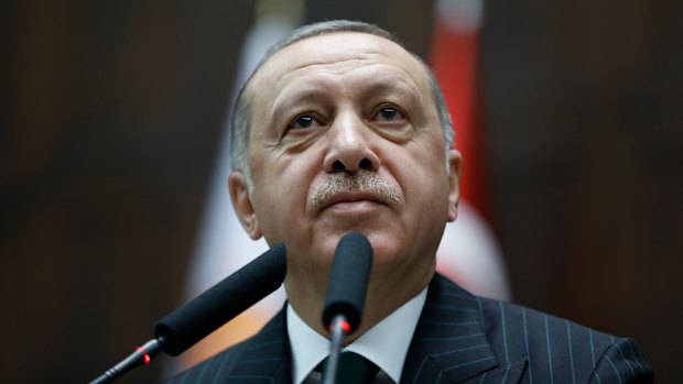 Up to the task? Turkey's President Recep Tayyip Erdogan.