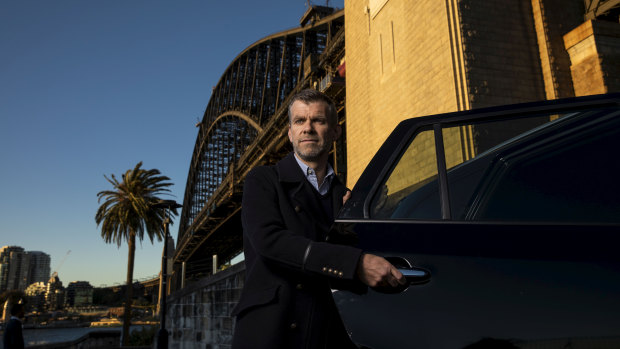 Simon Smith is the managing director of ride share business Ola in Australia. 