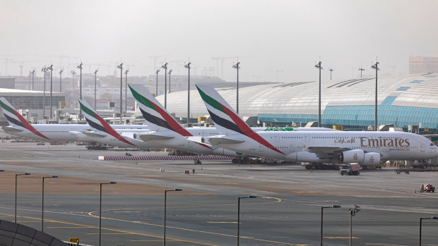 Emirates has not announced when it expects to resume flights.