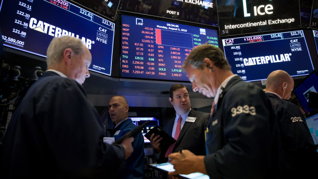 Wall Street gained back some of the week's heavy losses on Friday.