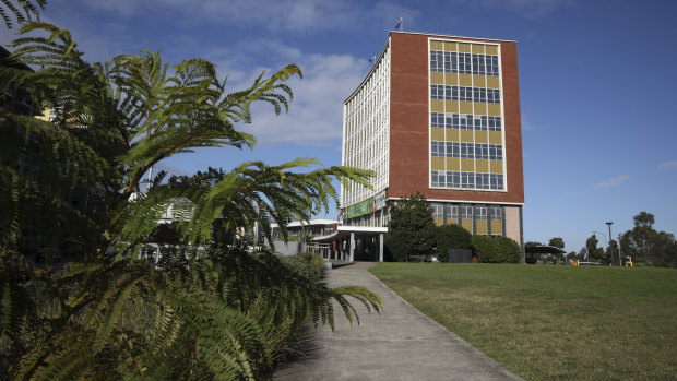 Now ... the Ryde Civic Centre, built in 1964.