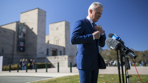 Outgoing Australian War Memorial director Brendan Nelson says Matt Anderson is the right person to replace him.