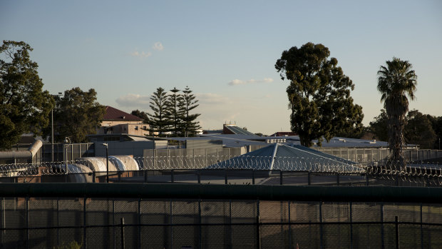 A prison guard at Silverwater prison has been taken to Westmead Hospital after she was stabbed in the back by an inmate. 