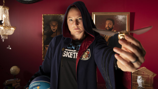 Canberra Capitals co-captain Kelsey Griffin has had a spellbinding WNBL season.