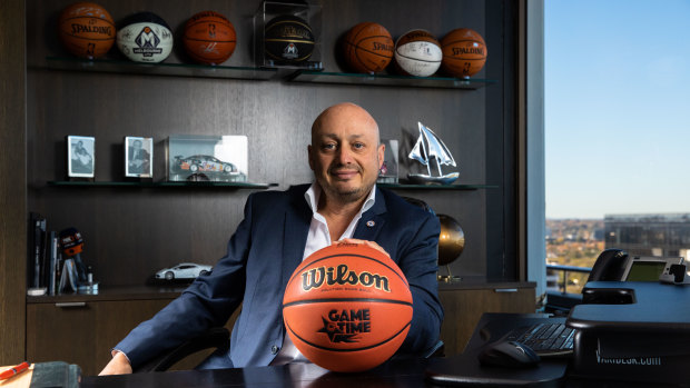 Growth surge: NBL owner Larry Kestelman is aiming to expand the league's footprint.