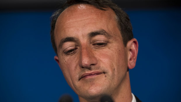 Liberal Candidate for Wentworth, Dave Sharma, after conceding defeat.