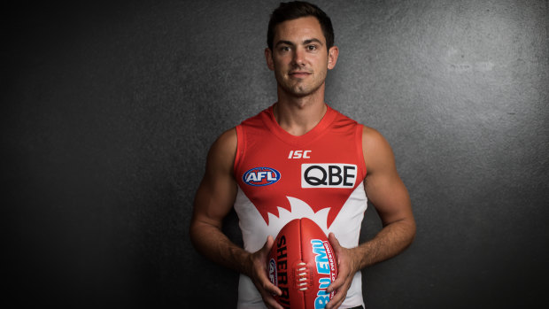 Long road: Dan Menzel will play his first game for Sydney against his old club, Geelong.