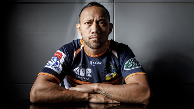 One more year: Christian Lealiifano is set to stay at the Brumbies for another Super Rugby campaign.