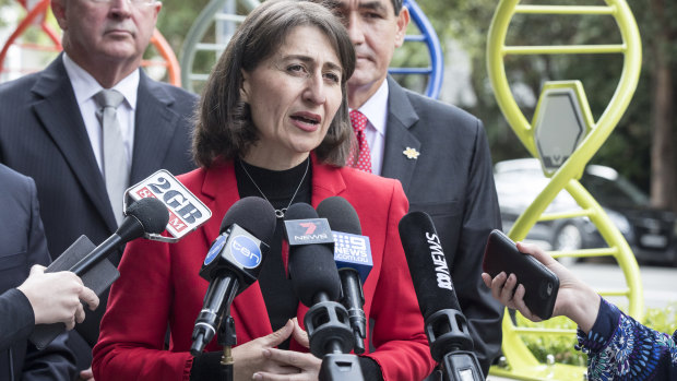  Gladys Berejiklian will allow her MPs a conscience vote on the issue of exclusion zones around abortion clinics.