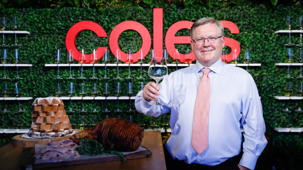 Coles chief executive Steven Cain has said a NSW-style approach to reopening Victoria would be the 'best of both worlds'.