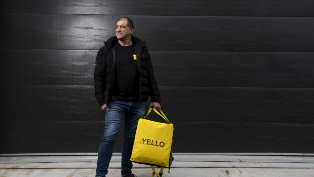 Drive Yello founder Steve Fanale said business is booming for the 'last mile' delivery startup. 